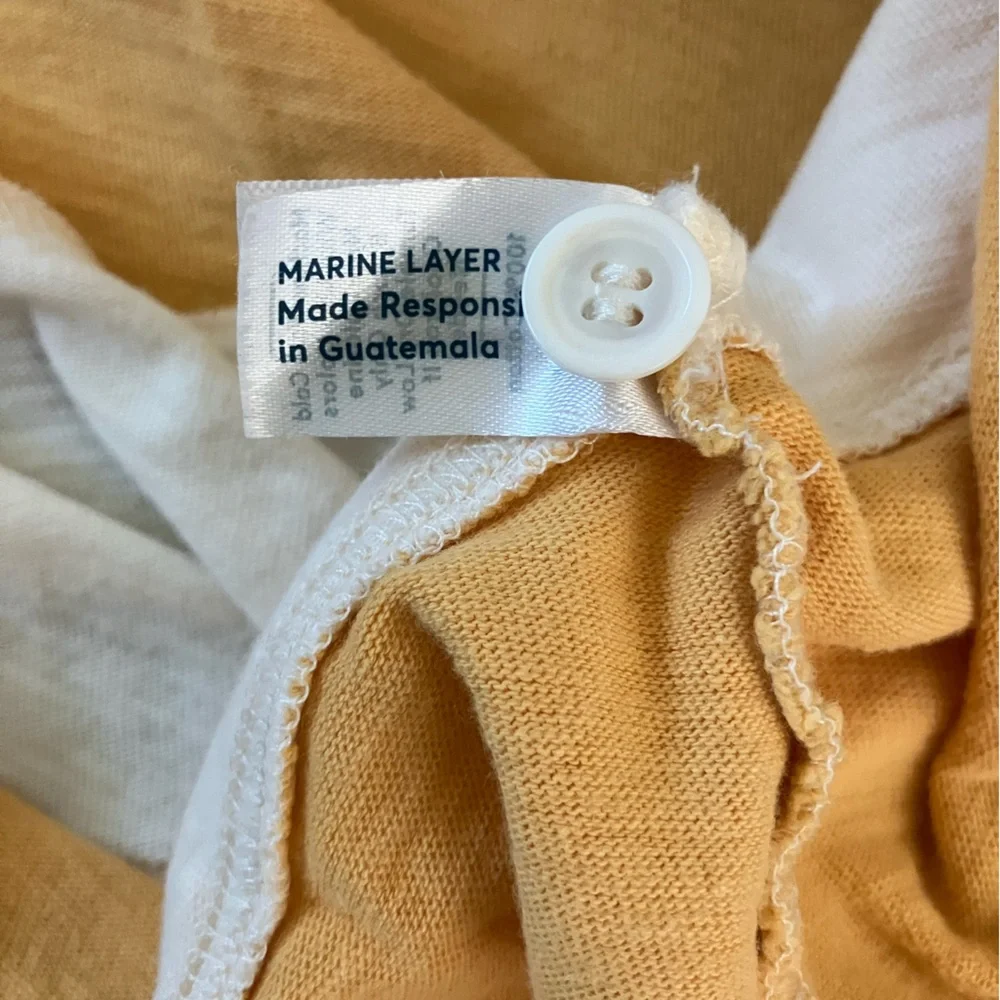 Marine Layer Cropped Rugby Shirt - Picture 3 of 4